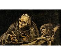 Spiffing Prints Francisco de Goya - Viejos Comiendo Sopa - Large - Matte Print