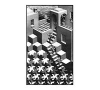 Spiffing Prints M C Escher - Ciclo Gi Pequeño, semibrillante, sin marco