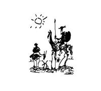 Spiffing Prints Pablo Picasso - Don Quixote - Large - Archival Matte - Unframed