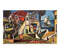 Spiffing Prints Pablo Picasso - Mediterranean Landscape - Extra Large - Semi Gloss - Unframed