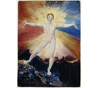 Spiffing Prints William Blake - Albion Rose - Extra Large - Matte Print