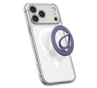 Spigen 2026 Nuevo Dual Pop MagFit Soporte de Anillo Fino para Móvil [3 mm y 16 g] Diseñado para Funda MagSafe iPhone 17 17e 16 15 14 13 Pro MAX Air, PixelSnap Pixel 10 9a, Samsung S26 Ultra - Violeta