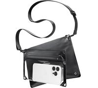 Spigen A640 AquaShield Bolsa Modular Impermeable con Dos Bolsillos Extraíbles, Bolsa Impermeable IPX8 para Viajes, Playa y Actividades Acuáticas - Negro