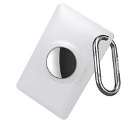 Spigen Air Fit Dise ado para Apple AirTag Billetera Tarjeta Funda Funda AirTag Soporte para AirTag Llavero Anillo (2021) - Blanco