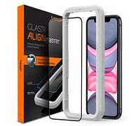 Spigen AlignMaster Cobertura Completa Protector Pantalla para iPhone 11 y iPhone XR - 1 Unidad