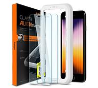 Spigen AlignMaster Protector Pantalla [2 Unidades] para iPhone SE 3 / SE 2