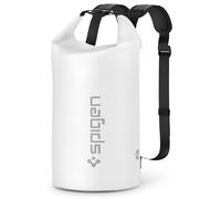 Spigen Aqua Shield Bolsa Impermeable, 30L Dry Bag, Bolsa Seca, Mochila con Correas Acolchadas Ajustables para Playa, Piscina, Pesca, Natación, Camping, Canoa, Senderismo, Kayak - Blanco