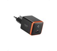 Spigen ArcStation Essential Cargador USB C 30W GAN, PD 3.0 Rápido Pared Adaptador, Cargador rápido PPS para iPhone 16 15 Pro MAX 16e, Samsung S25 24 Ultra, iPad Pro Air, Pixel 9a, Xiaomi - Negro