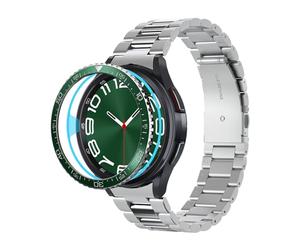 Spigen Bezel Tune Styling Compatible con Samsung Galaxy Watch 6 Classic 47mm Bisel Adhesivo Cubierta Anillo (2023) - Verde