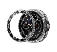 Spigen Bezel Tune Styling Compatible con Samsung Galaxy Watch 8 Classic 46mm (2025) Bisel Adhesivo Cubierta Anillo - Negro