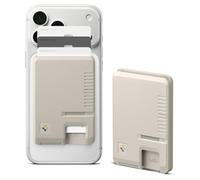 Spigen Cartera MagSafe Classic LS Tarjetero Magnético con Sistema de Bloqueo Compatible con iPhone 17/16/15/14/13/12 MagSafe Wallet - Stone