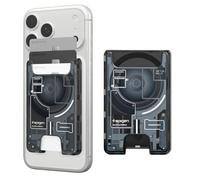 Spigen Cartera MagSafe Ultra Hybrid MagFit Versión 2 Tarjetero Magnético Compatible con iPhone 17/16/15/14/13/12 Series MagSafe Wallet - ZeroOne