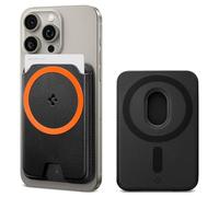 Spigen Cartera Magsafe Valentinus MagFit+ Cartera Magnética 3 Tarjetas Compatible con iPhone 17/16/15/14/13/12 Series MagSafe Wallet - Negro