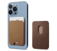 Spigen Cartera Valentinus MagSafe, marrón - MagSafe