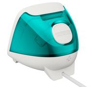 Spigen Classic C1 Soporte para Apple Watch Ultra 4/3/2/1 y Serie 12-1/SE | Soporte de PC transparente y silicona con diseño retro estilo iMac G3 para carga estable - Bondi Blue