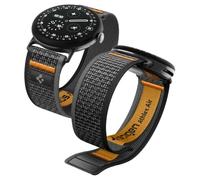Spigen Correa Athlex Air para Google Pixel Watch 5/4/3/2/1 41mm | Correa nailon transpirable con velcro y costura amarilla para Pixel Watch 5/4/3/2/1 41mm (2026-2022)
