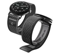 Spigen Correa Athlex Air para Google Pixel Watch 5/4/3 45mm | Correa nailon transpirable con velcro y costura amarilla para Pixel Watch 5/4/3 45mm (2026/2025/2024)