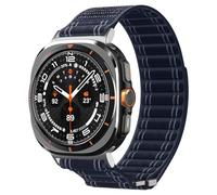 Spigen Correa Básica de Tela con Cierre Compatible con Samsung Galaxy Watch Ultra 47mm (2025/2024) - Navy