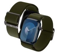 Spigen Correa Lite Fit en Tela Compatible con Apple Watch Ultra 3/2/1 49mm, Series 11/10 46mm, Series 9/8/7-4/SE 45mm, 44mm - Caqui