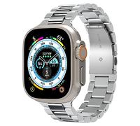 Spigen Correa Modern Fit 316L Compatible con Apple Watch Ultra 3/2/1 49mm, Series 11/10 46mm, Series 9/8/7-4/SE 45mm, 44mm - Plata