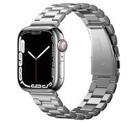 Spigen Correa Modern Fit Compatible con Apple Watch Ultra 3/2/1 49mm, Series 11/10 46mm, Series 9/8/7-4/SE 45mm, 44mm - Plata