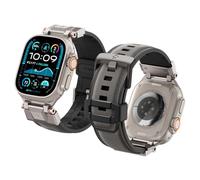 Spigen Dura Pro Armor Correa para Apple Watch Ultra 4/3/2/1, Series 12/11 | Correa nailon con conectores de metal y TPU duradero para confort para 49/46/45/44/42mm