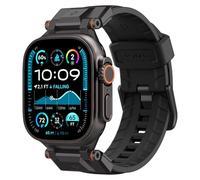 Spigen DuraPro Armor Correa de metal duradera Compatible con Apple Watch Ultra 2/1 49mm, Series 10 46mm, Series 9/8/7/6/5/4/SE 45mm, 44mm - Edición Negra