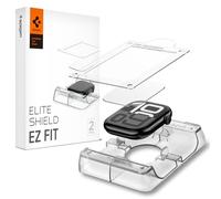 Spigen Eliteshield EZ Fit Protector Pantalla para Apple Watch 10 46mm, 2 Unidades, Kit de instalación incluido, Alta Definicion, Compatible con Fundas, Anti-Arañazos, Film Protección