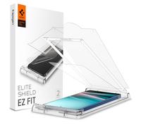 Spigen Eliteshield EZ Fit Protector Pantalla para Samsung Galaxy S25 Ultra, 2 Unidades, Película TPU, Alta Definicion, Compatible con Fundas, Anti-Arañazos, Film Protección