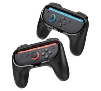 Spigen Empuñaduras Joy-Con 2 Controller Grip NS100 Compatible con Nintendo Switch 2 Joy-Con (2025), Empuñaduras de mando Joy-Con para Switch 2 - Negro