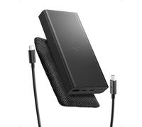 Spigen Essential 20,000mAh 30W Batería Externa, Power Bank Carga Rápida, Cargador Portátil Compatible con iPhone 17 16 Pro MAX Samsung Galaxy A57 A37 5G S26 S25 Ultra Plus Google Pixel 10a - Negro