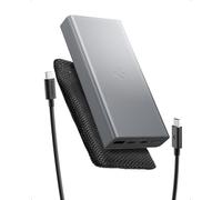 Spigen Essential 20,000mAh 30W Batería Externa, Power Bank Carga Rápida, Cargador Portátil Compatible con iPhone 17 16 Pro MAX Samsung Galaxy A57 A37 5G S26 S25 Ultra Plus Google Pixel 10a - Gris