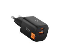 Spigen Essential Cargador USB C 35W de 2 Puertos GAN, PD 3.0 Rápido Pared Adaptador, Cargador rápido PPS para iPhone 17/16/15 Pro MAX Air, Samsung S25/S24 Ultra, Pixel 10/9/9a/8, iPad Pro Air - Negro