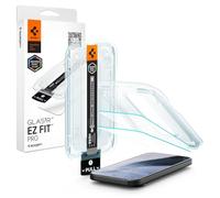 Spigen EZ Fit Pro Protector Pantalla [2P] Google Pixel 11 Pro/Pixel 11 | Dureza 10H+, Antiarañazos, Kit instalación, Cristal templado, Apto para fundas, Ultra claro, Sensibilidad táctil