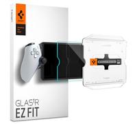 Spigen EZ Fit Protector Pantalla [1 Unidad] para Sony PlayStation Portal | Cristal templado, Incl. Kit de instalación, Ultra transparente, Resistente a arañazos, Compatible con fundas, Dureza 9H