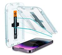 Spigen EZ Fit Protector Pantalla [2 Unidades] para iPhone 14 Pro Max
