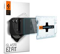 Spigen EZ Fit Protector Pantalla para Steam Deck LCD (2022), Steam Deck OLED (2023), 1 Unidad, Instalación Fácil, Alta Definicion, Dureza 9H