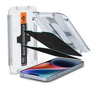 Spigen EZ Fit Protector Pantalla Privacidad [2P] iPhone 14 Plus, 13 Pro Max
