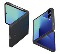 Spigen Funda Air Skin Aramid Compatible con Samsung Galaxy Z Flip 7 - Negro