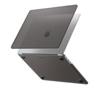 Spigen Funda Air Skin Compatible con MacBook Air 13 Pulgadas 2026 M5 / 2025 M4 / 2024 M3 / 2023 M2 A2681, Funda rígida translúcida - Frost Black