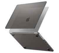 Spigen Funda Air Skin Compatible con MacBook Pro 16 Pulgadas M5/M4/M3/M2/M1/Pro/Max (2026-2021), Funda rígida translúcida - Frost Black