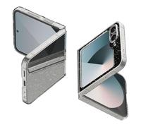 Spigen Funda Air Skin Glitter Comparible con Samsung Galaxy Z Flip 6 y Z Flip 7 FE - Crystal Quartz