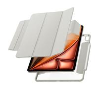 Spigen Funda Air Skin Pro Compatible con iPad Air 8ª Generación M4 13 Pulgadas (2026) / iPad Air 7&6 Generación M3 M2 13 Pulgadas (2025/2024) [Soporte para lápiz Apple] - Gris