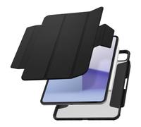 Spigen Funda AirSkin Pro Compatible con iPad Pro 11 Pulgadas M5 (2025) / M4 (2024) Funda con Cubierta Magnética Removible y Soporte para lápiz Apple - Negro