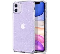 Spigen Funda con Purpurina de Cristal líquido Compatible con iPhone 11, Cuarzo de Cristal