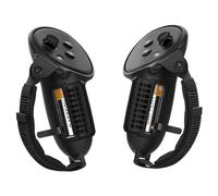 Spigen Funda de Agarre Controlador Silicone Fit Compatible con Meta Quest 3 / 3S VR Gaming Controller Grip con correa ajustable para protección antideslizante - Negro