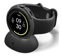 Spigen Funda Liquid Air Compatible con Google Pixel Watch 4 41mm (2025) con Soporte de Carga - Negro Mate