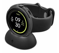 Spigen Funda Liquid Air Compatible con Google Pixel Watch 4 45mm (2025) con Soporte de Carga - Negro Mate