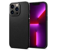 Spigen Funda Liquid Air Compatible con iPhone 13 Pro - Negro Mate