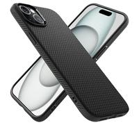 Spigen Funda Liquid Air Compatible con iPhone 15 - Negro Mate